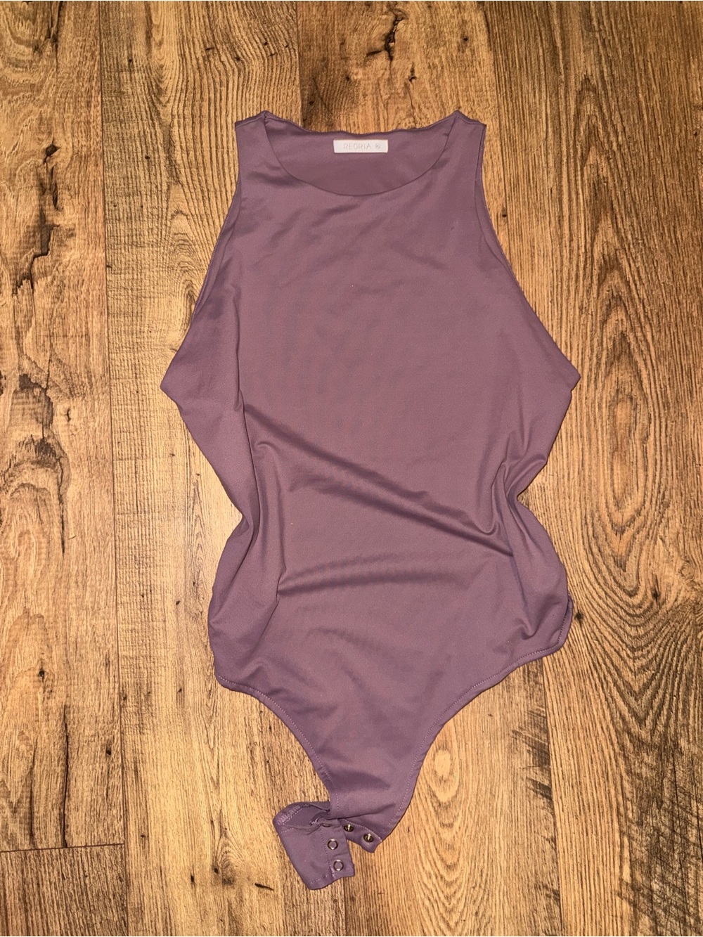 Loungeable High Neck Bodysuit - Lavender